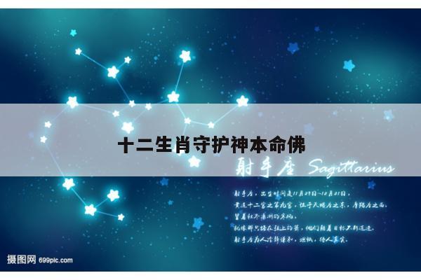 十二生肖守护神本命佛