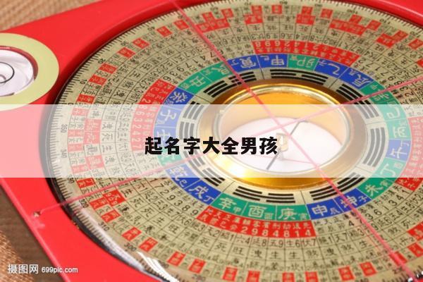 起名字大全男孩